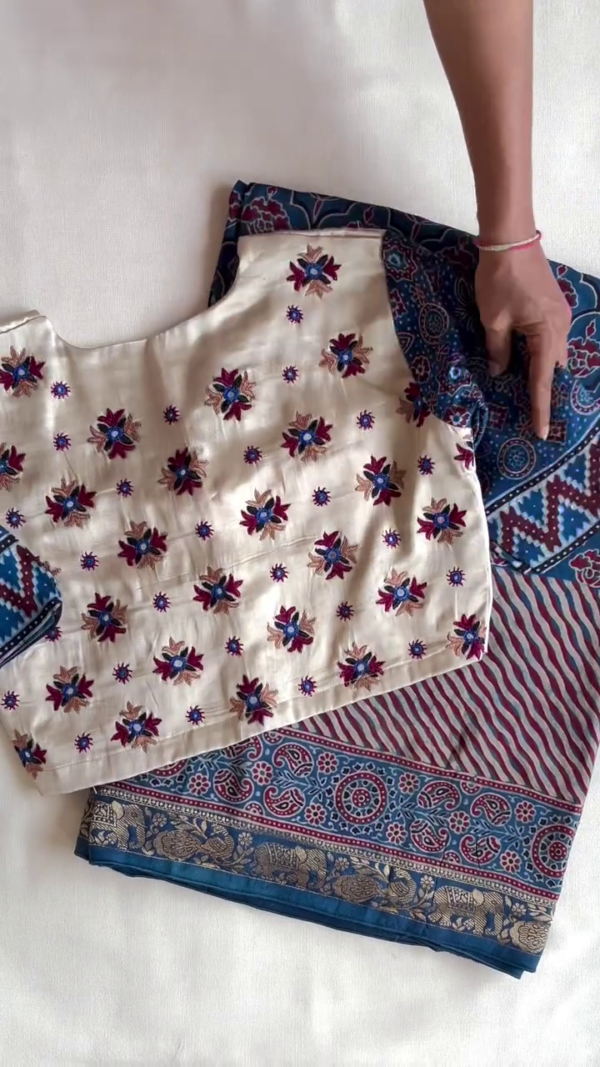 Heirloom Pure Assam Muga Saree with Natural Dyed Eri Extra Weft