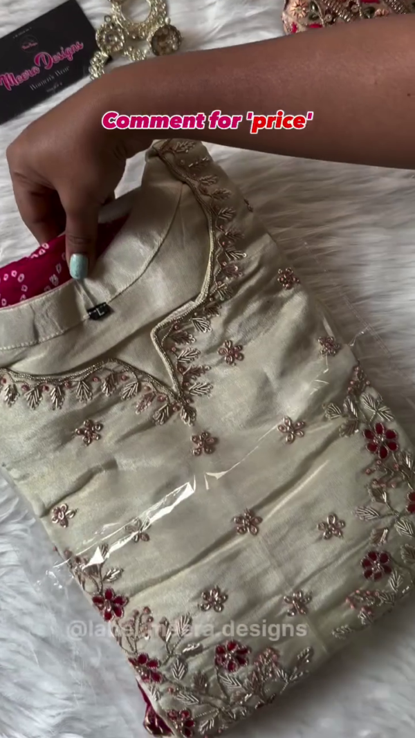 Ethereal Embroidery – A Symphony of Grace and Elegance