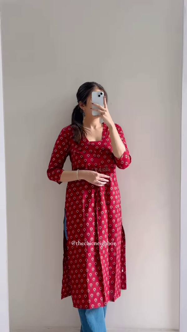 Longing for Length? Discover Our Stunning Collection of Full-Length Kurtis! - Image 3
