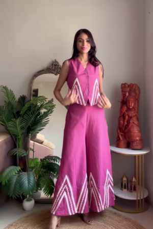 🌸 Fuchsia Fusion Co-Ord Set – Chic, Bold & Beautiful 🌸