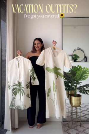 Effortlessly Chic Vacation Fits โ Breezy, Botanical & Beautiful ๐ด๐