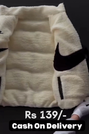 🤍 Fluffy Polar Sherpa Bomber – Extra-Cozy Luxe White Winter Jacket