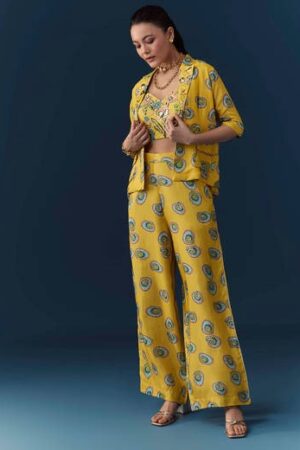 Sunlit Paisley Printed Resort Co‑ord