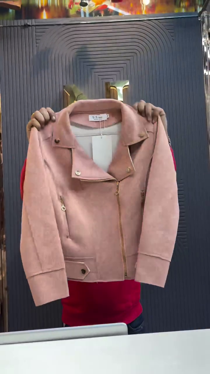 Frosted Mist Moto Zipper Jacket for Women 🧥❄️ - Image 3