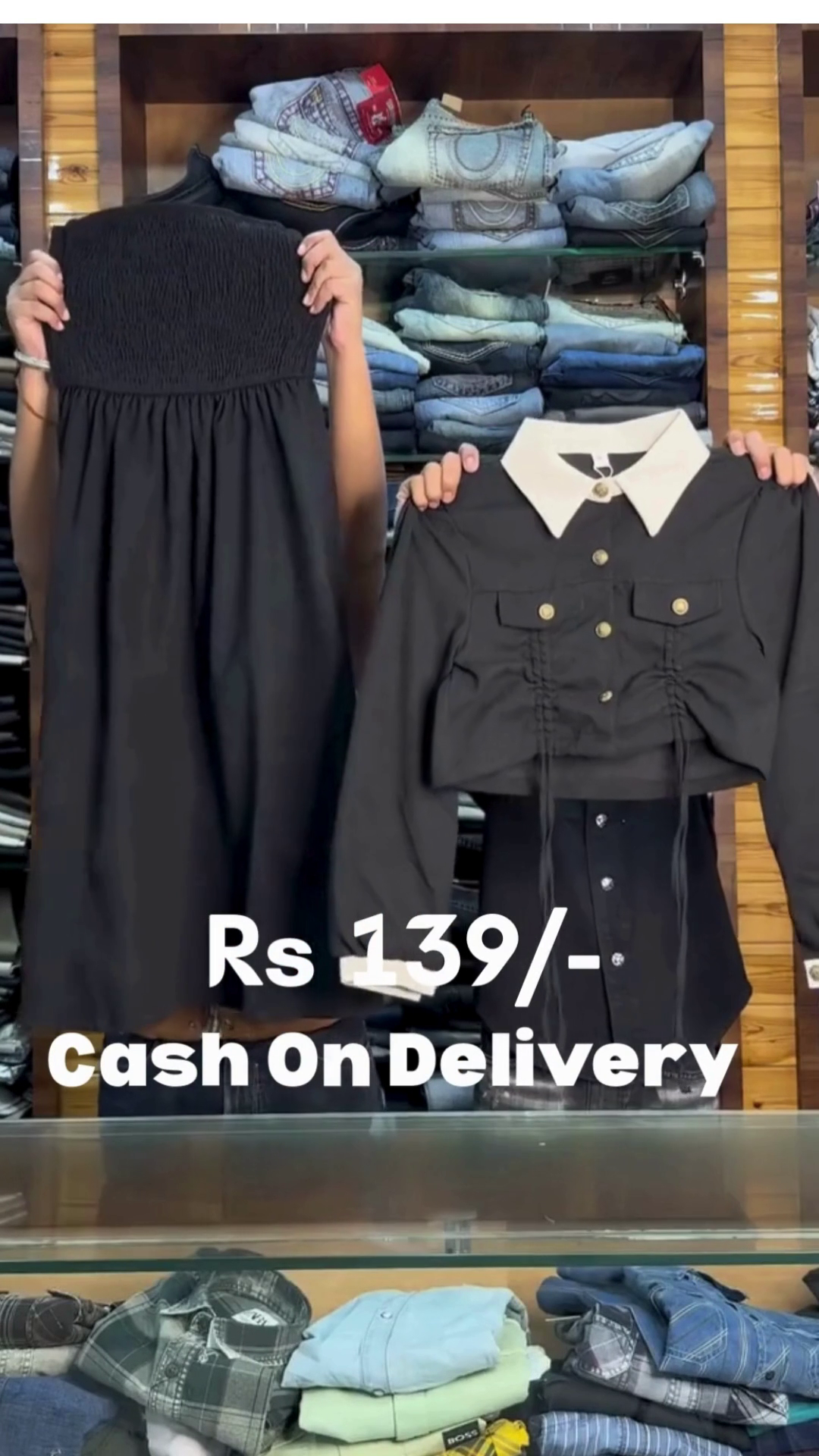 Beige Smocked Tube Skirt with Cropped Collar Jacket Co‑ord Set 🤎🤍 - Image 4