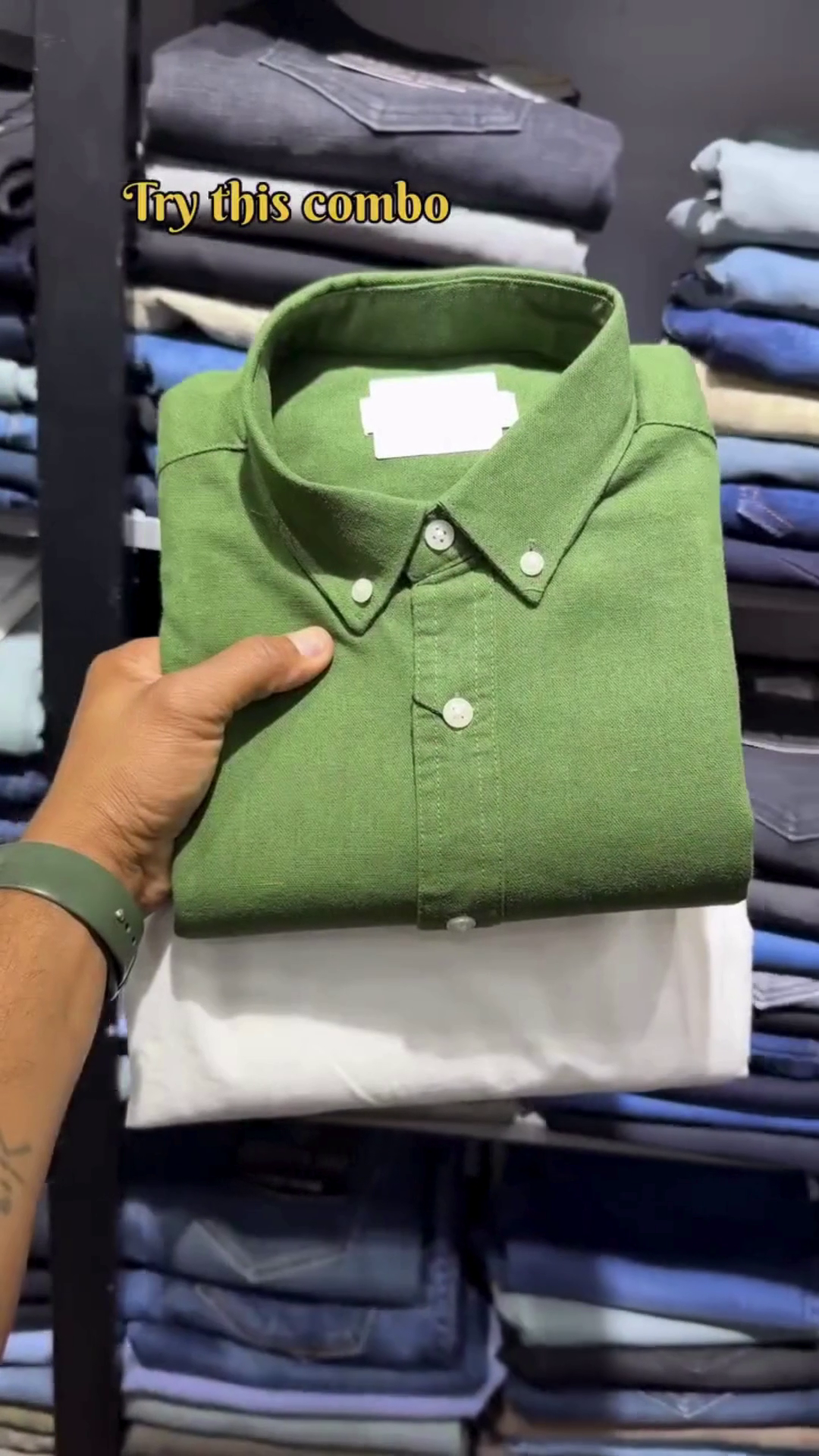 "Azure Drift Imported Linen Shirt with Cloud White Trousers β A Coastal Dream in Motion" ππ¬οΈπποΈ - Image 6