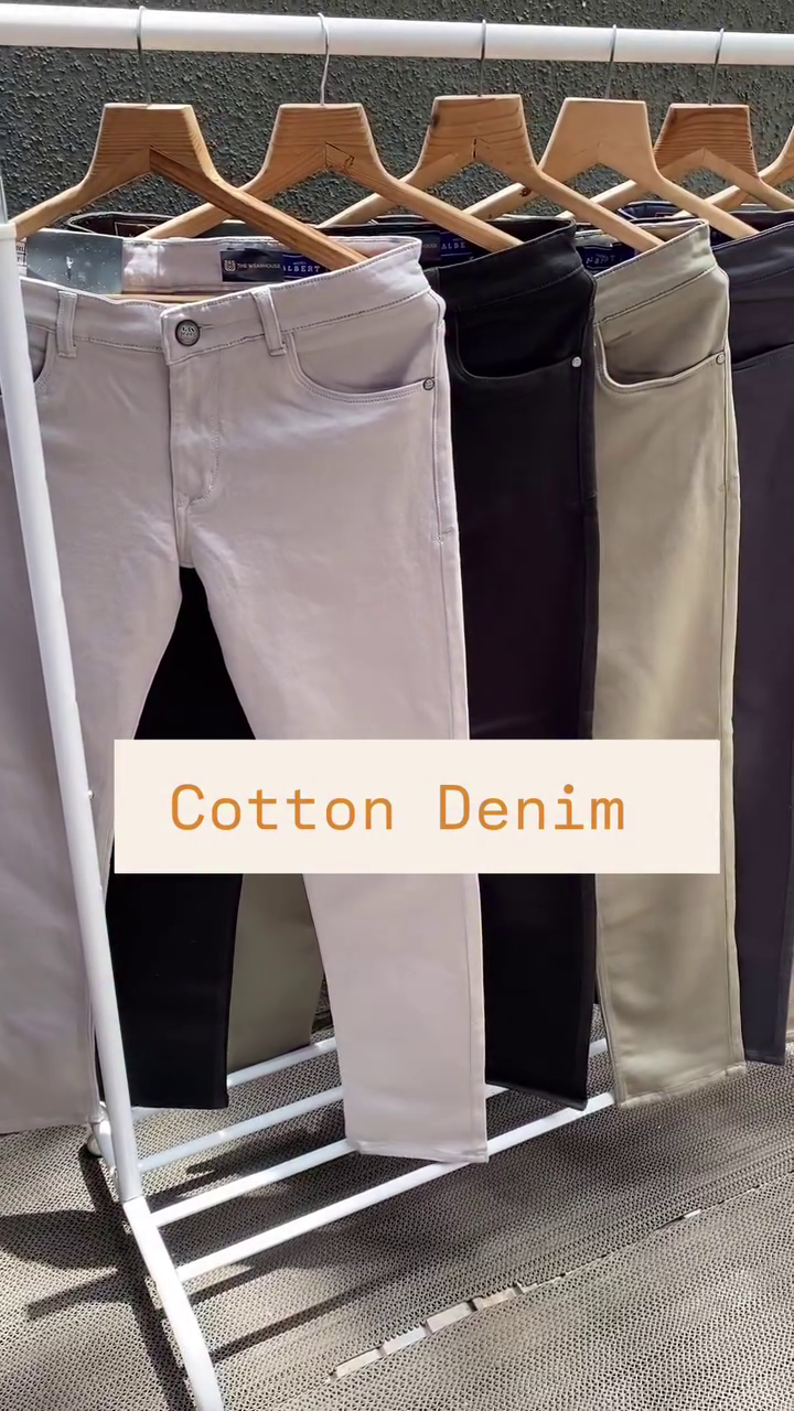 Premium Cotton Denim Collection β Slim-Fit Jeans in Neutral & Bold Shades πβ¨ - Image 2