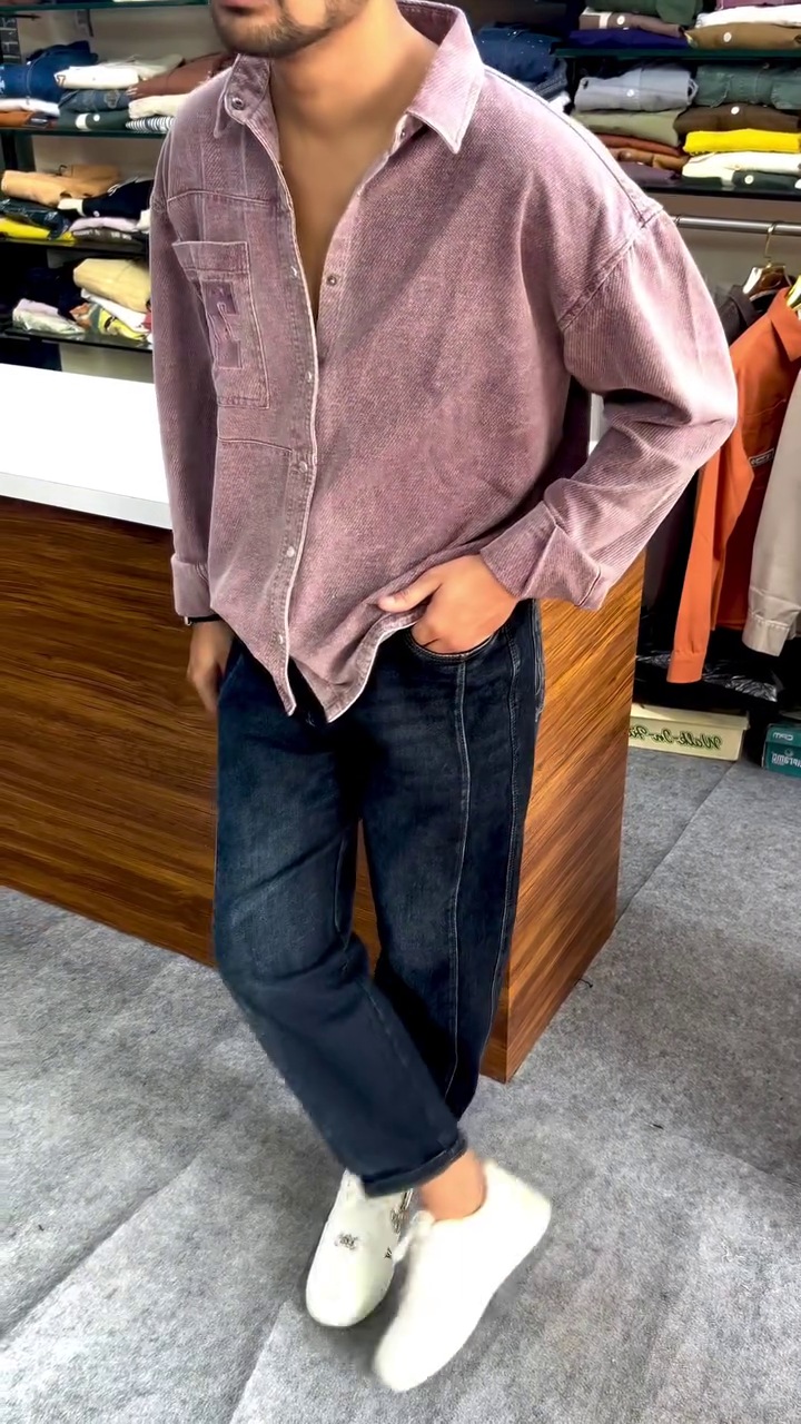 Corduroy Rebel Overshirt π―π§₯ | Patchwork Persona Edition - Image 2