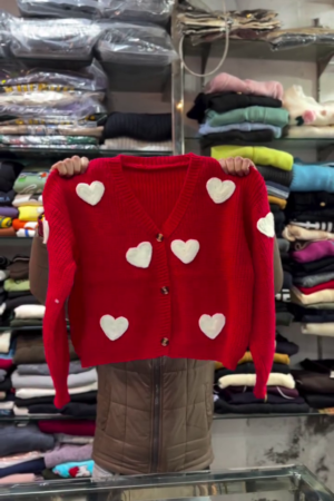 Heartfelt Harmony Knit Cardigan ❤️🧶 | Cozy Crush Edition